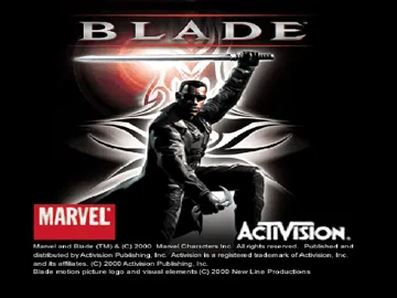 Blade (US) screen shot title